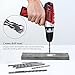 7PCS Masonry Drill Bit Set with Sandblasting Surface Treatment, Meterk Drills Through Concrete,Masonry, Carbide Tipped Bits, Round Shank etc (Silver)
