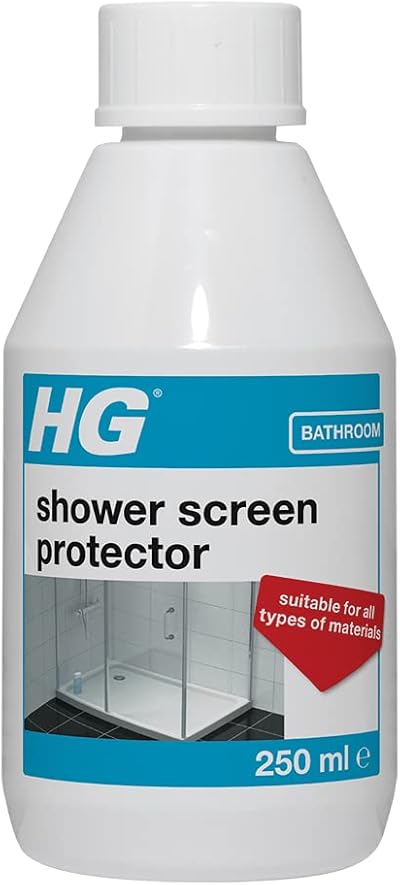 HG Shower Screen Protector & Limescale Remover 250ml - Easy Cleaning