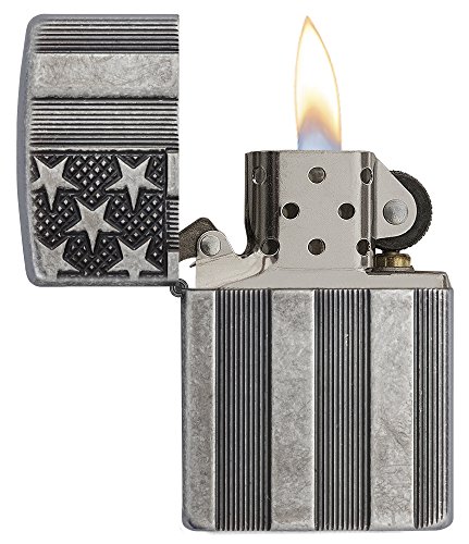 2 Zippo+American+Pocket+Lighter+Antique