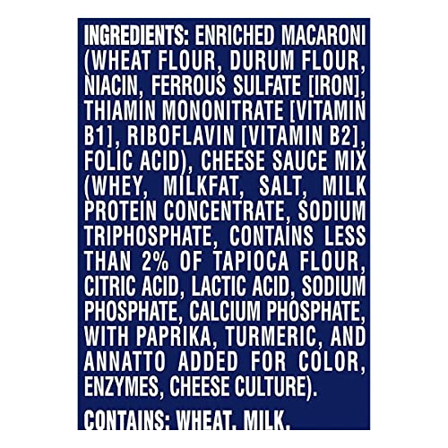 Kraft Original Macaroni & Cheese Dinner (5 ct Pack, 7.25 oz Boxes