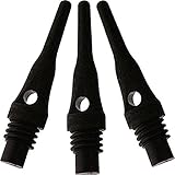 Viper 2BA Tufflex Tips S.S. Super Short Soft Tip Dart Points (Black, 500 Pack)