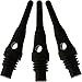 Viper 2BA Tufflex Tips S.S. Super Short Soft Tip Dart Points (Black, 500 Pack)