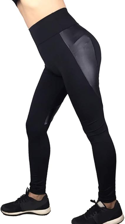 leather yoga pants amazon