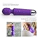 Cordless Wand Massager for Therapeutic Sport Recovery | The Kassanda by Maison Vesta | Waterproof, 20x Multi-speed for Stress and Muscle Pain | Body Safe Silicone