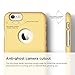 elago® [Slim Fit[Creamy Yellow] - [Light][Minimalistic][True Fit] – for iPhone 6/6S Plus