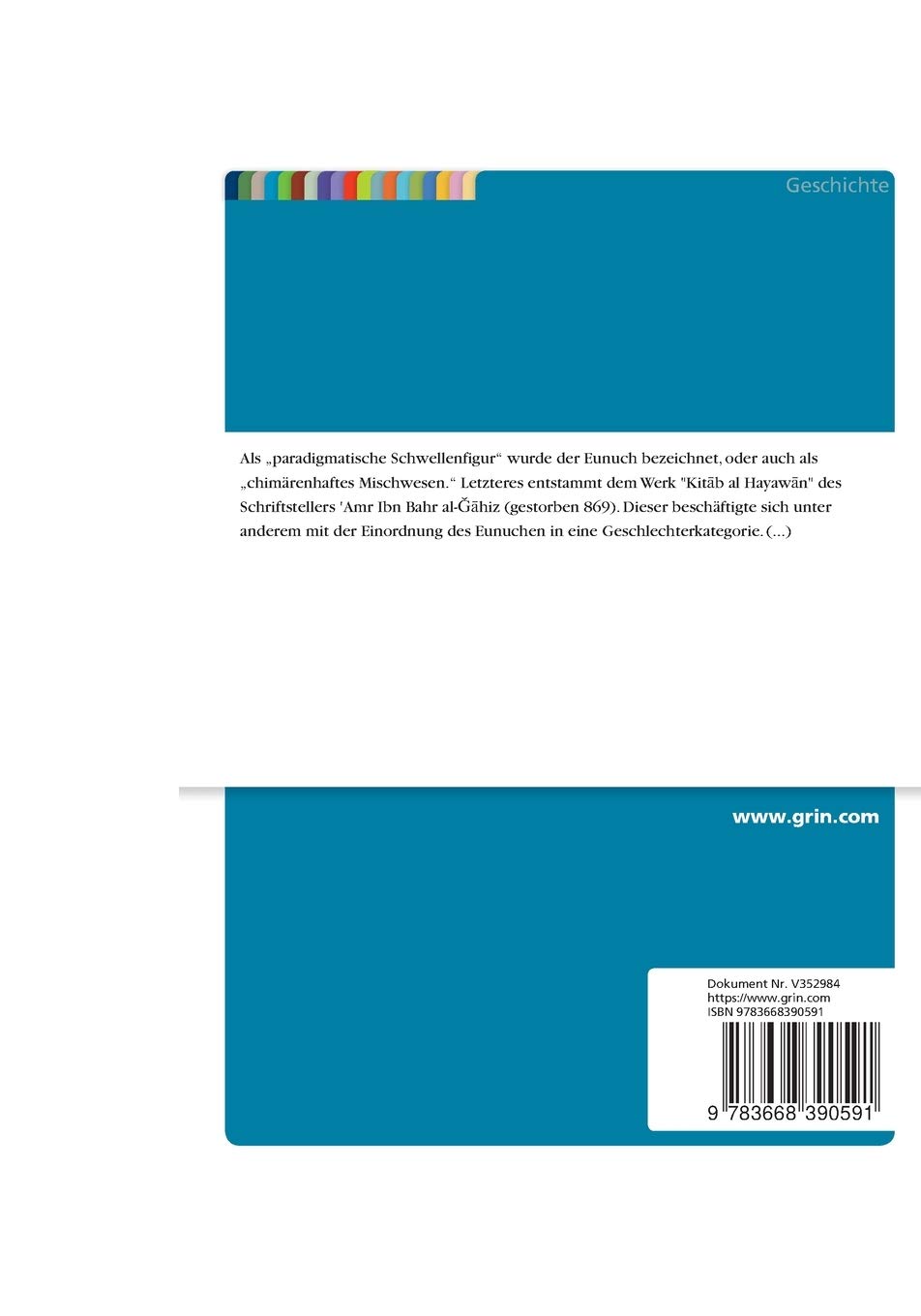 Eunuch geschichten deutsch