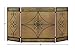 Deco 79 Metal Fire Screen, 60 by 32-Inch