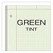 TOPS Engineering Computation Pad, 3-Hole Punched, 8.5 x 11 Inches, 5 Squares per Inch, 100 Sheets, Green, (35510)