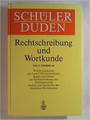 Schulerduden Rechtschreibung Und Wortkunde Das Rechtschreibworterbuch Fur Die Sekundarstufe I Amazon De Dudenredaktion Bucher