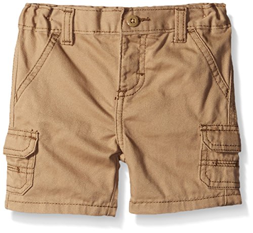 Wrangler Authentics Baby Infant Cargo Short, New Khaki, 18 Months