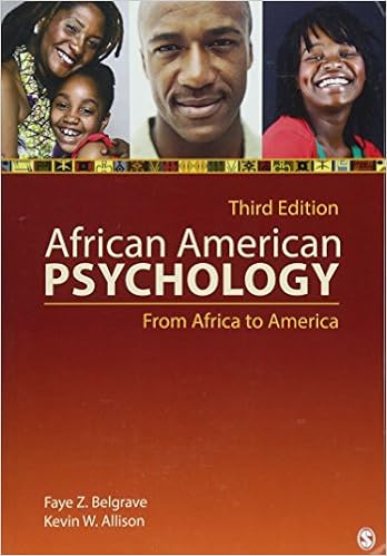 African American Psychology: From Africa to America