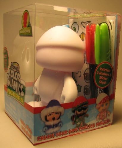 RoseArt Color Blanks 4 inch figure with Snow Hat