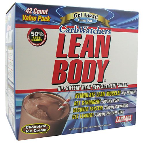 Labrada Nutrition - Low Carb Lean Body Chocolate, 42 packets Labrada Nutrition - Low Carb Lean Body Chocolate, 42 packets