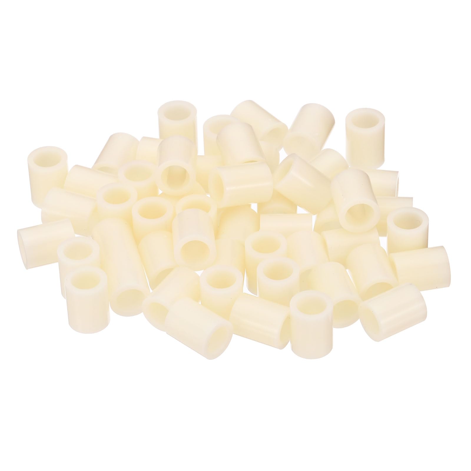 PATIKIL M8 Round Spacer Washer Set, 50 Pcs 8.2mm ID, 12mm OD, 15mm Length Plastic Standoff for M8 Screws โ image 1