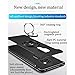 Samsung Galaxy S7 Phone Case, Ring Holder with Kickstand, for Magnetic Car Mount, 360 Rotation Shock-Absorption, Full-Body Rugged Holster Phone Cover Silver