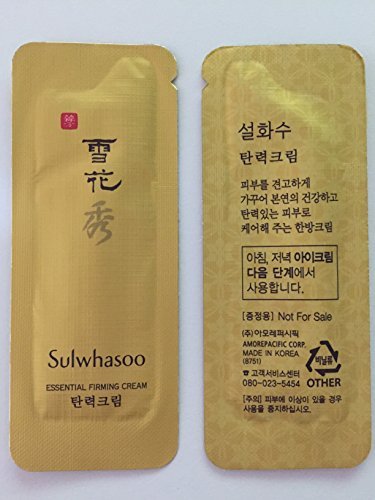 30X Sulwhasoo Essential Firming Cream 1ml. Super Saver Than Normal Size