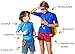 Outdoor Exploration Set Baby Binocular Flashlight Compass Magnifying Glass Whistle Backpack Play Kid Camping Gear Educational Toys Adventure Hiking Bird Watching Gift for 3-12 Year Old Boys and Girls