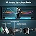 Earbuds Bluetooth wireless, COOCHEER True Wireless Bluetooth 5.0 Earphones with Intelligent LED Display,Touch Screen One Key Control Auto Pairing Headphones,IPX68 Waterproof 3500mA 110H Play Time Case