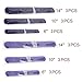 Fecedy™ 18pcs Tissue Paper Pom Poms Flower Ball for Wedding,Festival,Party Decoration (Purple)