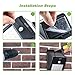 Housmile LED Solar Motion Sensor Lights, Wireless Waterproof Outdoor Security 16 LED Night Lights for Garden, Wall, Driveway, Steps, Patio (4-Pack, 50LUX,8000K)