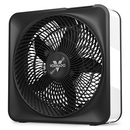 Vornado Model 80 High Velocity Box Fan, 20 Inch, 5 Speeds, Powerful