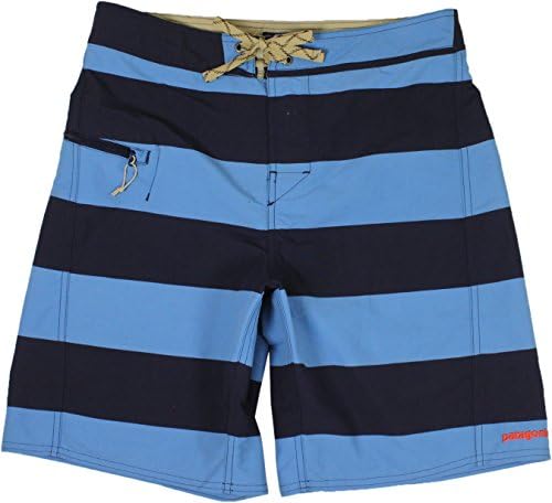 Patagonia Printed Wavefarer 19" Boardshorts Alisal Stripe:Catalyst Blue Mens Mens 30