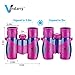 Vanstarry Binoculars for Kids 8x21 Water Proof High Resolution Real Optics for Bird Watching,Outdoor Play Toy,Birthday Gifts for Girls Party Favor