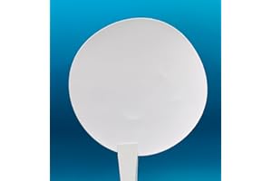 Omicron 129047 Borosilicate Glass Fiber Binder Free Filter,2.7 Micron, 47mm (100/Pk) (Cross Reference GF/D 1823-047)
