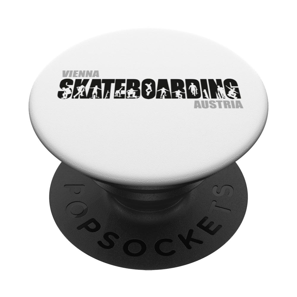 Vienna Austria Skateboarder Urban Skateboarding PopSockets Swappable PopGrip