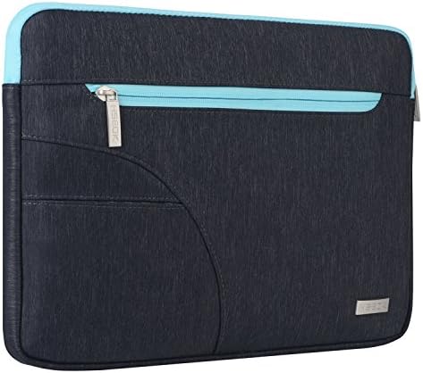 HSEOK 13-13.3 Inch Laptop Sleeve Case, Environmental-Friendly Spill-Resistant Sleeve for 13-Inch MacBook Air 2012-2017, MacBook Pro Retina 2012-2015/Pro 2012 A1278 and Most 14-Inch Laptop, Dark Blue