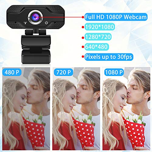 Webcam-USB-Webcam-with-microphone-1080P-HD-Video-Webcam-Streaming-Computer-Web-Camera-with-120-Vertically-Rotation-and-90-Wide-View-Angle-USB-Computer-webcam-for-PC-Laptop-Desktop-Video-Calling