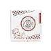 Kikkerland Pizza Notepad, 130 Notes, Box Holder