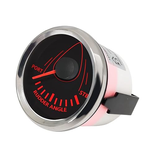 Green Rudder Position Sensor Rudder Position Sensor 52mm Rudder Angle Indicator Gauge For Boats ...