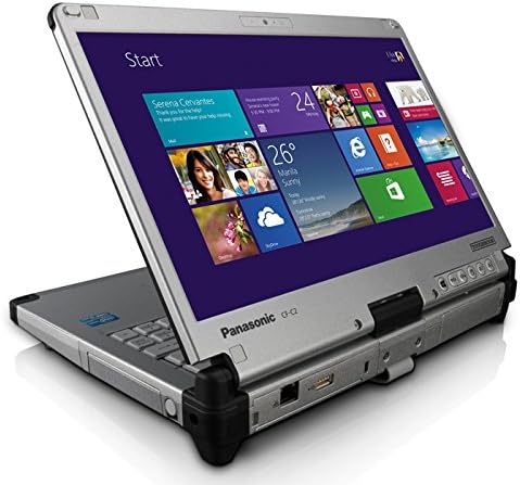Panasonic Toughook Semi-Rugged CF-C2, Intel Core i5-4300U vPro Processor – 1.90GHz, 12.5" Multi Touchscreen + Digitizer, 4GB, 128SSD, Webcam, Wi-Fi, Bluetooth, Windows 7 Pro (Win 8.1 COA)