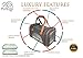 ShamBo Luxury Airline Approved Pet Carrier. Dog Carrier & Cat Carrier Fits Under Seat. Soft Sided Pet Carrier for Small Dogs & Cats. Oxford w/Quality Grade Mesh. 2 Fleece Beds Included.
