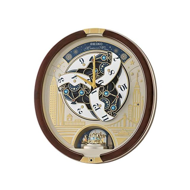 SEIKO Swarovski Melody in Motion Wall clock2019 editionQXM382BRH
