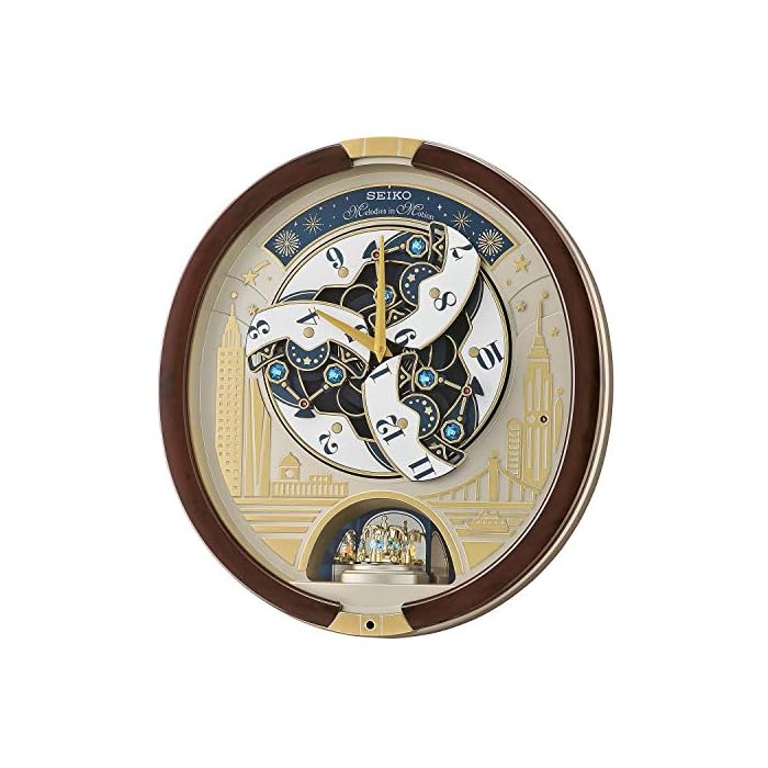 SEIKO Swarovski Melody in Motion Wall clock2019 editionQXM382BRH