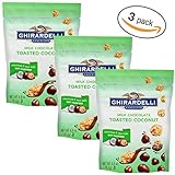 Ghirardelli Milk Chocolate, Toasted Coconut, 4.8 Ounce (3 Pack)