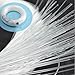 AMKI Plastic 0.04in/1mm Diameter 328ft(100Meter) PMMA Fiber Optic Roll End Glow Cable for All Kind Led Star Ceiling Light Kit