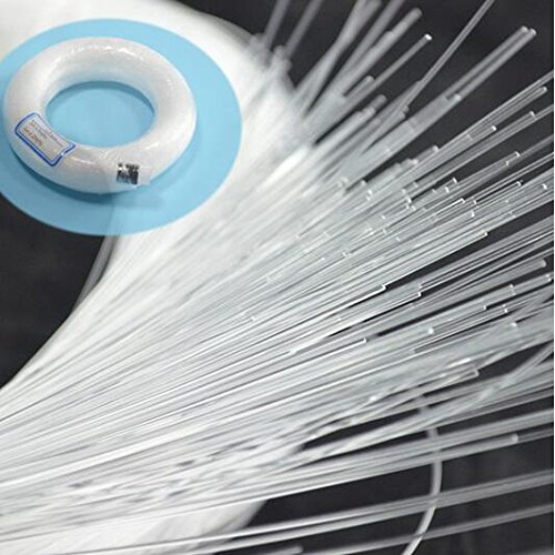 Fiber Optic Cable,PMMA Plastic end Glow Cables for Star Sky Ceiling led Light kit 0.04in(1mm) 656ft(200M)/roll - Thumbnail 2