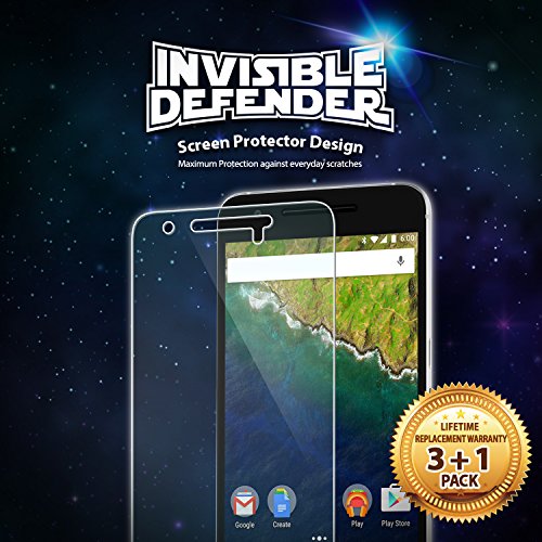 Ringke Screen Protector Compatible with Nexus 6P Invisible