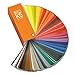 RAL K5 Color Chart, 216 Full Page Color Swatches, Semi-Matte, 8 Languages
