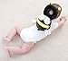 Baby Protector - Baby Ajustable Head Shoulder Safety Pad - Baby Head Cushion with Flexible Strap for Baby walking - for Baby Safety - for Crawling Baby - 4-24 Months Babies (Cute Little Bee)