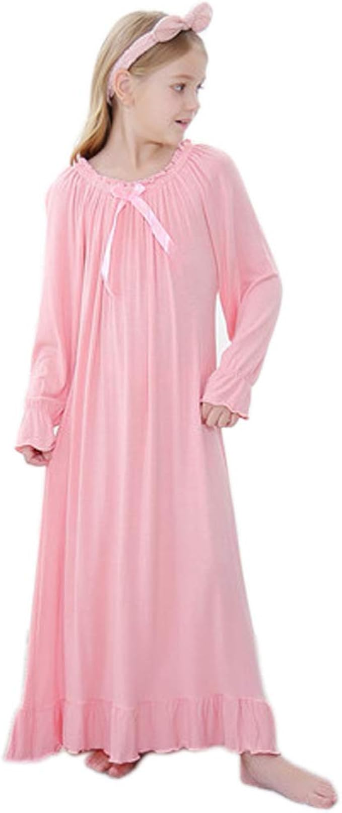Chemise De Nuit Femme Petit Bateau Manches Longues - Côte 1x1 Rayée - Ouverture Pressions Devant