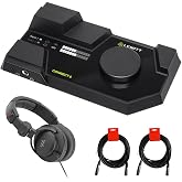 Lewitt Connect 6 Desktop 6x6 Dual USB-C Audio Interface Bundle with Polsen Studio Monitor Headphones and 2X XLR-XLR Cable