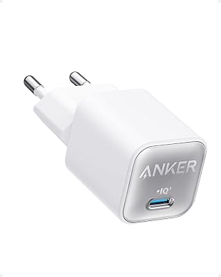 30W USB C Ladegerät, GaN 511 Nano 3, PIQ 3.0 PPS Schnellladegerät
