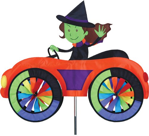 Premier 26756 Car Spinner, Witch, 25 by 20-1/2-Inch