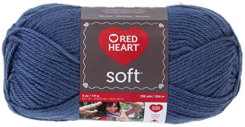 Red Heart  Soft Yarn, Mid Blue