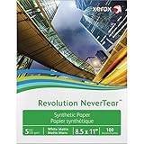 Xerox Revolution Laser Print Synthetic Paper, White