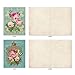 The Best Card Company - 10 Boxed Note Cards with Flowers - Blank Assorted Floral Notecards Bulk (4 x 5.12 Inch) - Romance and Roses M2379OCB